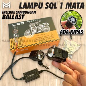 HEADLAMP LAMPU TEMBAK LASER SQL 1 MATA HEADLAMP LASER GUN LAMPU MOTOR HIGH / LOW 2 WARNA ORIGINAL MOSCOW LED PRO LASEER GUN WATERPROOF LAMPU TEMBAK LASER GUN MATA BODY BESI PLUG AND PLAY BEAT VARIO SCOOPY MIO J MIO 3 FINO LEXI NMAX PCX GENIO SMASH DLL