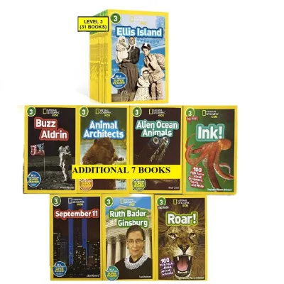 [SG STOCKS] National Geographic Kids (LATEST) Level 1 Level 2 Level 3 Pre-Reader FULL SET 155 Books