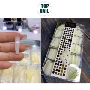 Móng úp HSM vuông fom thang  Móng up thang hộp 500 móng cao cấp sịn không ròn