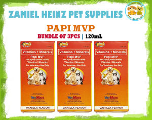 PAPI MVP VITAMINS+MINERALS 120ml (BUNDLOE OF 3pcs)