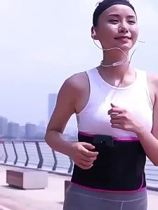 Đai hỗ trợ eo yoga kiểu dáng giống nhau thể thao thoáng khí hỗ trợ eo định hình chạy bộ đốt mỡ đai eo thể dục