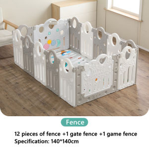 Childrens Game Fence Foldable Baby Fence Darling Crawling Mat Home Playground Protective Fence