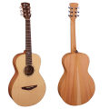 Faith FKM Naked Mercury Parlour Size Mohagany Full Solid Natural Guitar. 