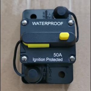 Car RV and yacht circuit breaker audio modification automatic reset switch   High-current audio fuse holder
