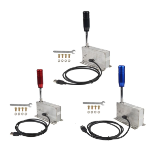 Universal Sequential Shifter for PC Racing High Precised Gear Shifter Plug and Play Aluminum Alloy USB Handbrake