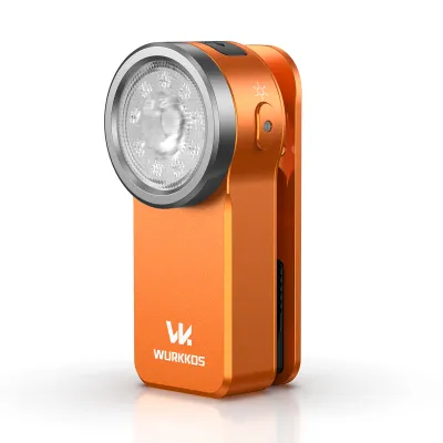 【เปิดตัวเมื่อ July 8】 Wurkkos ไฟคลิป HD03 680LM USB C ไฟฉายแบบพกพาชาร์จไฟได้พร้อมสปอตไลต์/ฟลัดไลท์ (95)/ไฟ RGB/บั๊กไดรเวอร์/กันน้ำ