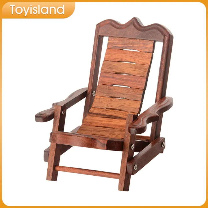 Toyisland Mini Ghế xếp Điện thoại để bàn giá đỡ xô Có Thể Gập Lại Đồ Trang Trí Trang Trí phụ kiện nhà búp bê thu nhỏ Cho Trang Trí Nội Thất Văn Phòng