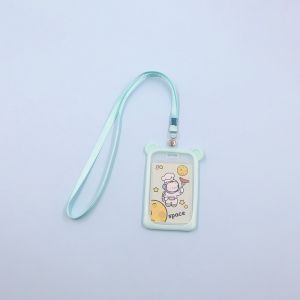 MD-C324 Name Tag ID Card Holder Gantungan Kartu Nama Atau Panitia Motif Kartun / Tali ID Card Nama