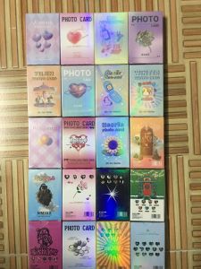 Set 10 20 photocard unoff Hologram lẻ các thành viên Kpop tự chọn (ảnh thật)