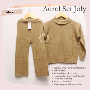 Aurel Set Joly Setelan Rajut Anak Perempuan Mint Usia 2-12 Tahun S-M-L-XL-XXL - Fashion Berkualitas dengan Penjual Amanah (Realpict)