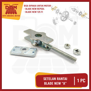 Setelan Rantai Blade New A (PSP) Plat Lubang Samping Chain Adjuster Anting Stelan Rante Honda