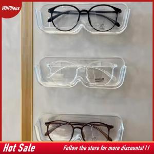 【COD】🔥🔥🔥 1PCS Eyeglasses Organizer Rack Wall Mounted Sun-glasses Display Holder Wardrobe Decoration Storage Box Sunglass Organizer