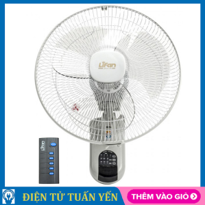 Quạt treo tường Lifan TE-1689 công suất 50W có remote điều khiển từ xa - Hàng chính hãng