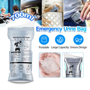 ถุงฉี่พกพาหญิง ถุงฉี่พกพาเจล ถุงฉี่ฉุกเฉิน ถุงปัสสาวะ ถุงฉี่ 700ml ถุงฉี่พกพา ห้องน้ำฉุกเฉิน ถุงปัสสาวะฉุกเฉิน ถุงปัสสาวะพกพา SP514