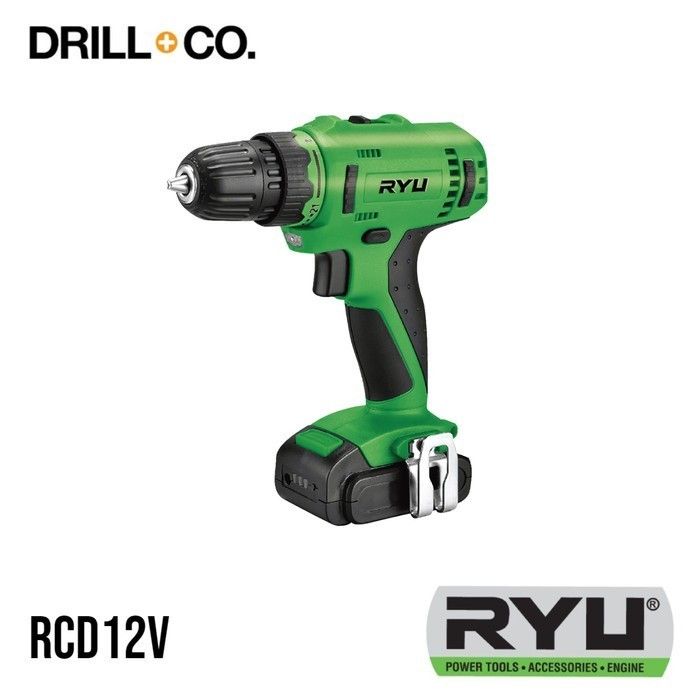 RYU RCD 12V Cordless Drill / Mesin Bor Obeng Baterai 12 Volt | Lazada ...