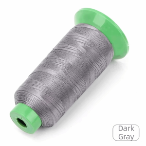 PLNBFG 2000 mét Chỉ máy may Dày 03mm Tơ tằm siêu bền Chỉ may 210D/3 Chỉ Jean Dày