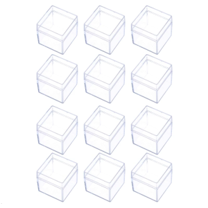 12PCS rõ ràng hộp kẹo tổ chức Chủ đồ dùng gia đình cho đám cưới Lễ Hội món quà sinh nhật hiện tại