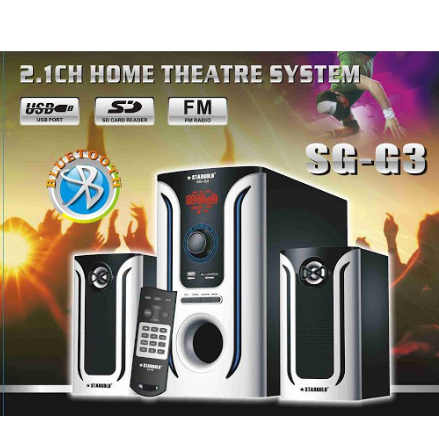 Home theater system channel Stargold SG-G3 Quality Bluetooth+