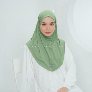 Hijab Bergo Instan Non Pet Zana Jilbab Malay Jersey Premium Sport Daily By Kalishaofficial
