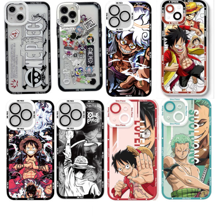 4 Custodie Anime Per Xiaomi Redmi Note 11 Pro (4G/5G) – Cover TPU Antiurto Con Motivo Zoro E Sun God Nika, Protezione Fotocamera, Ricarica Wireless