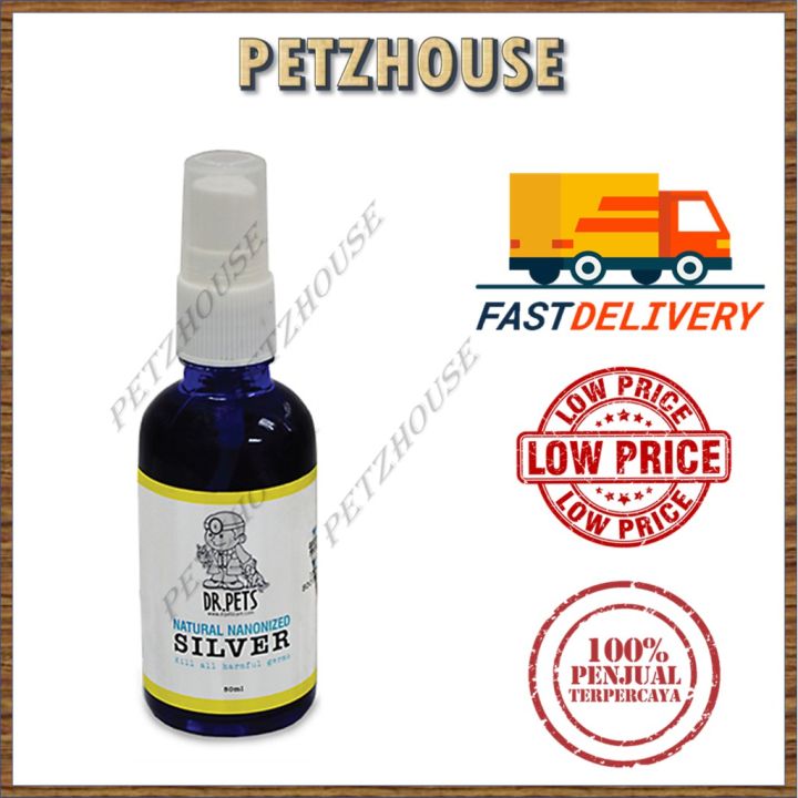 PET NANO SILVER SPRAY Wound Infection Healing Spray 50ml (Cat
