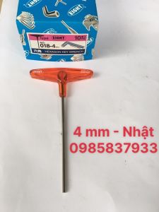 [Freeship+ quà tặng 19k] Tay vặn lục giác chữ T 4 mm 018-4H Eight Nhật vặn ốc chìm tuổi thọ cao tại Máy NTT bảo hành dài hạn