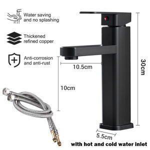 Faucet High Quality Stainless Steel Hot & Cold Bathroom Faucets tall all Basin Faucet Sinks & Water Taps