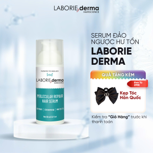 [TẶNG KẸP TÓC] Molecular Repair Hair Serum - Serum dưỡng ẩm phục hồi cấu trúc tóc Laborie Derma 90ml