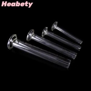 Heabety 5-50ml Professional Glass Measuring Cylinder Chemistry Lab Measure Instrument