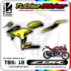 Decal Honda CBR Facelift - Stiker Sticker Striping Variasi Motor CBR 150 Facelift 150. TBS.18