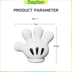 C.N. Creative Hand Shape Wall Hanging Toothbrush Holder Paste Hooks Home Decor