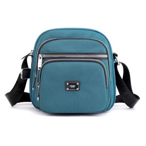 Multi-Layer Trendy Shoulder Bag Oxford Cloth Female Messenger Bag