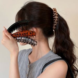 High Ponytail Banana Clip Vertical Hair Grip Fashion Hairpin Daily Women Hair Styling Accessory