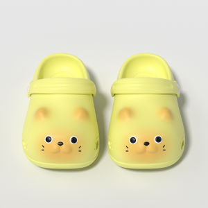 Siamese cat childrens summer clogs 2026 New style closed-toe anti-collision sandals for boys and girls beach sandals