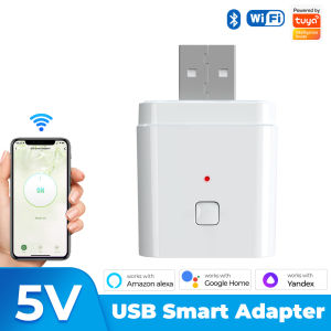 SMATRUL Tuya Smart Micro Usb Adaptor Switch 5v Wifi Mini Power Works With Alexa Hey  Alice For Home