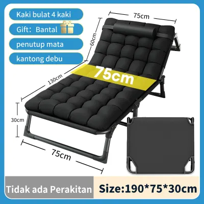 Kursi santai Tempat Tidur Lipat Kursi Malas Folding Bed Kursi Santai Lipat Lazy Chair