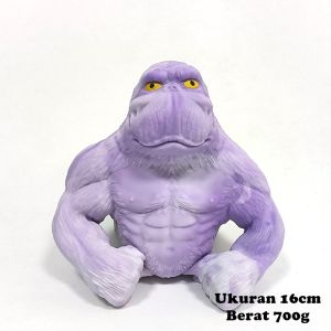 Squishy Gorilla Kingkong Lempar Orangutan Monkey Monyet Isi Pasir Mainan Remas Fidget Toys Penghilang Stress
