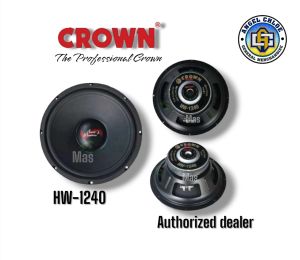 CROWN PROFESSIONAL HW-1240 WOOFER ORIGINAL CROWN SPEAKER