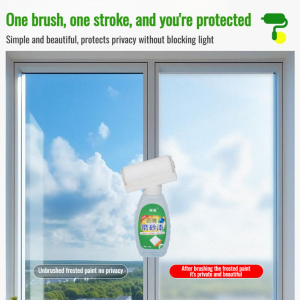 Frosted waterborne paint office special glass