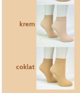 Kaos Kaki Pendek Muslimah Anti Slip Sorex w5801/Kaos Kaki Wanita Muslim Pendek Anti Slip Sorex W5801