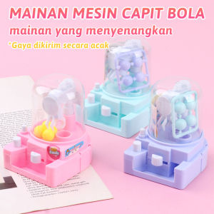Toys - Mainan Anak Mesin Pencapit Bola Mini - Game Claw Machine Candy Crane Ball