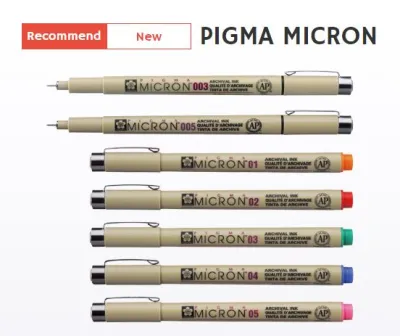 Sakura Pigma Micro Color Pen / Zentangle Pen / Pigma Pen / Micro Pen