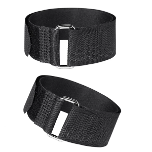 1 Pair Nylon Ice Cleats Straps Adjustable Ice Grippers Shoe Straps for Secure Grip on Icy Roads and Slippery Surfaces