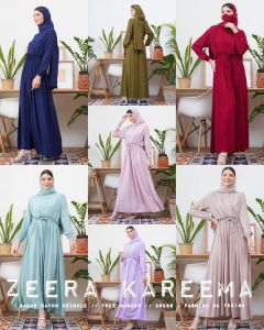 BARU - RAMADHAN SERIES - ZEERA KAREEMA SET - FREE PASMINA LEBAR DAN MASKER - GAMIS REALPICTURE