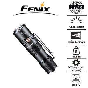 Fenix PD26R ACE – Đèn pin chiến thuật EDC nhỏ gọn sáng 1300 lumen chiếu xa 354m