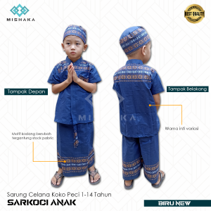 Sarkoci - Setelan Koko Anak Usia 1-14 Tahun Classic Series