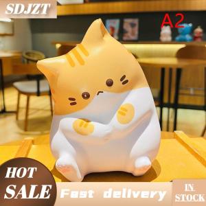 SDJZT Mèo mới giảm căng thẳng Squishy Đồ chơi PU chậm tăng bóp Antistress bóng phim hoạt hình bảng đồ trang trí Squishy giảm căng thẳng Đồ chơi