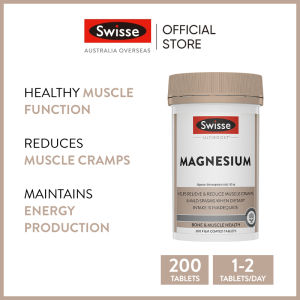 Swisse Ultiboost Magnesium 200 Film Coated Tablets (EXP:05 2027)