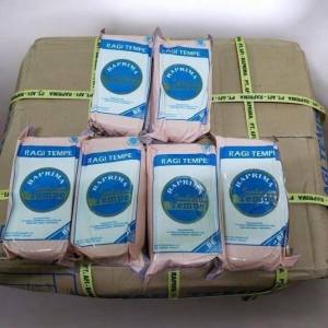 Ragi Tempe Raprima kemasan 500g harga borong untuk (1karton isi 25bks-50bks).