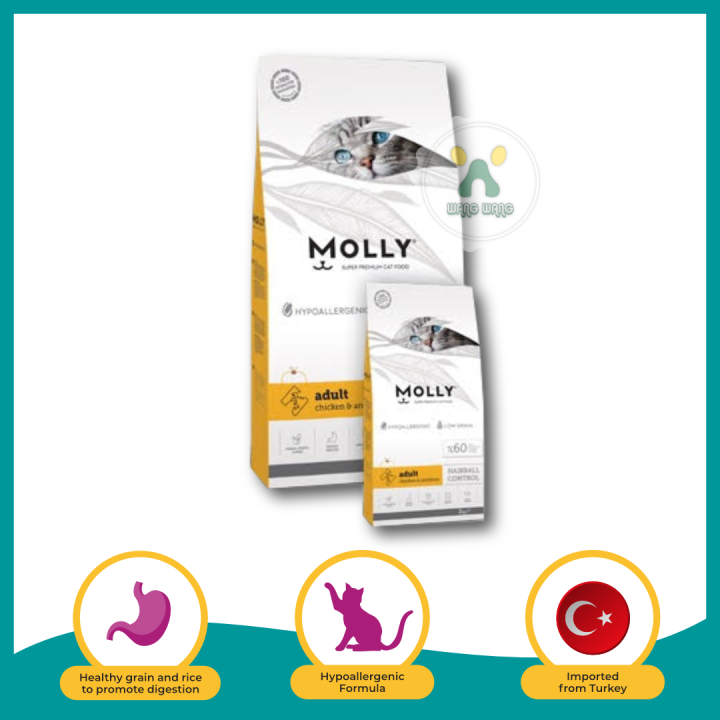 Molly best sale cat food